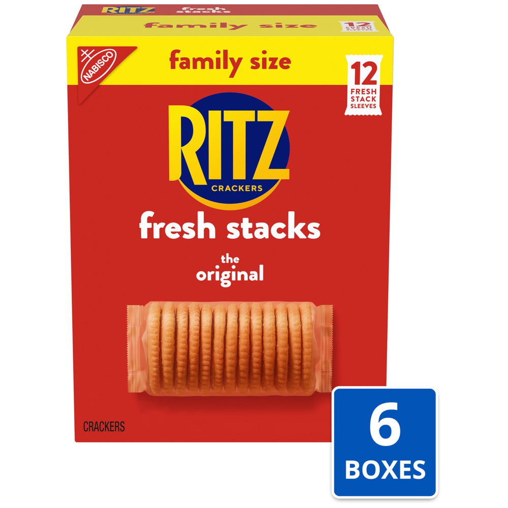 RITZ Fresh Stacks on a plate ready for serving and sharing.