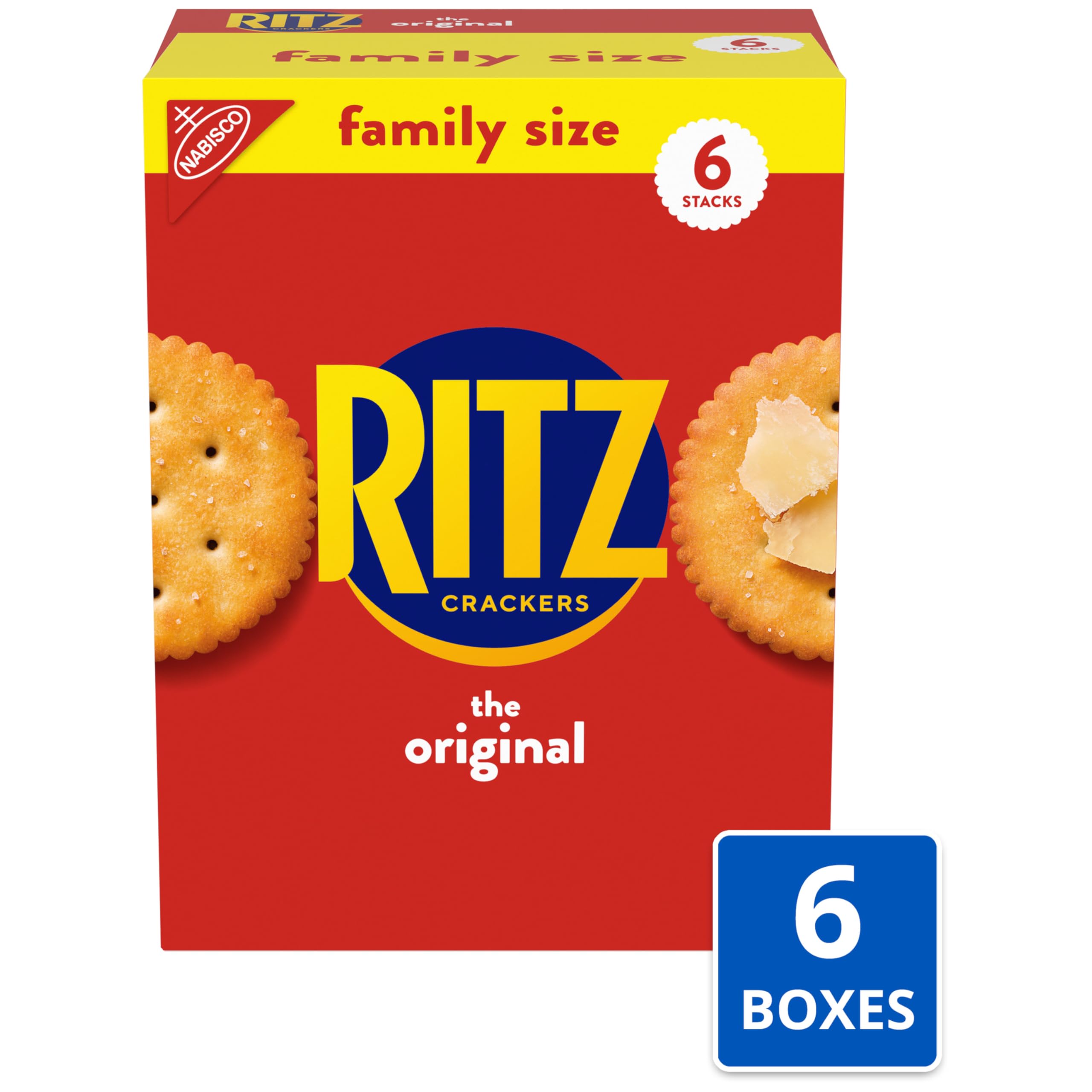 RITZ cracker snack plate with cheese demonstrates versatile serving option