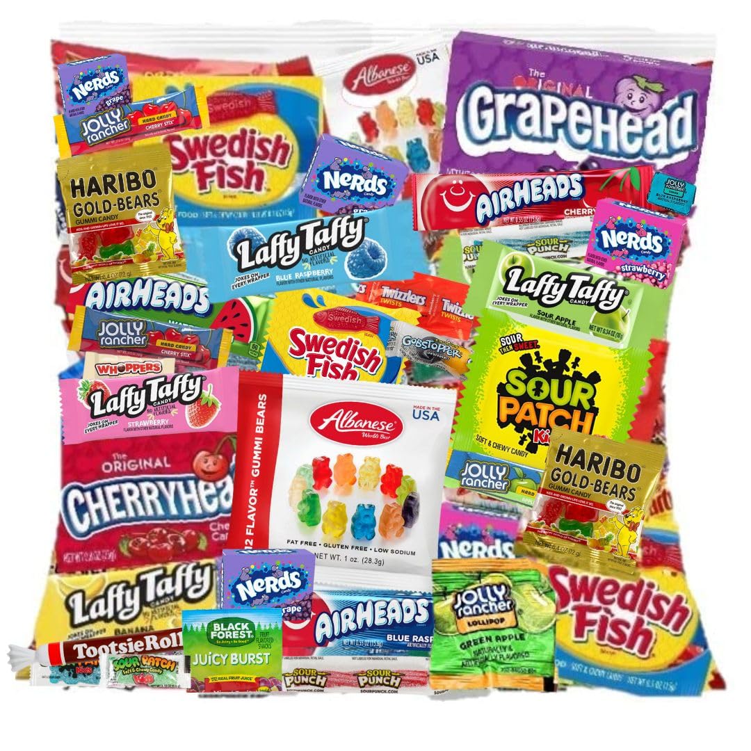 RiverFinn ULTIMATE candy mix bag front, colorful assortment for parties