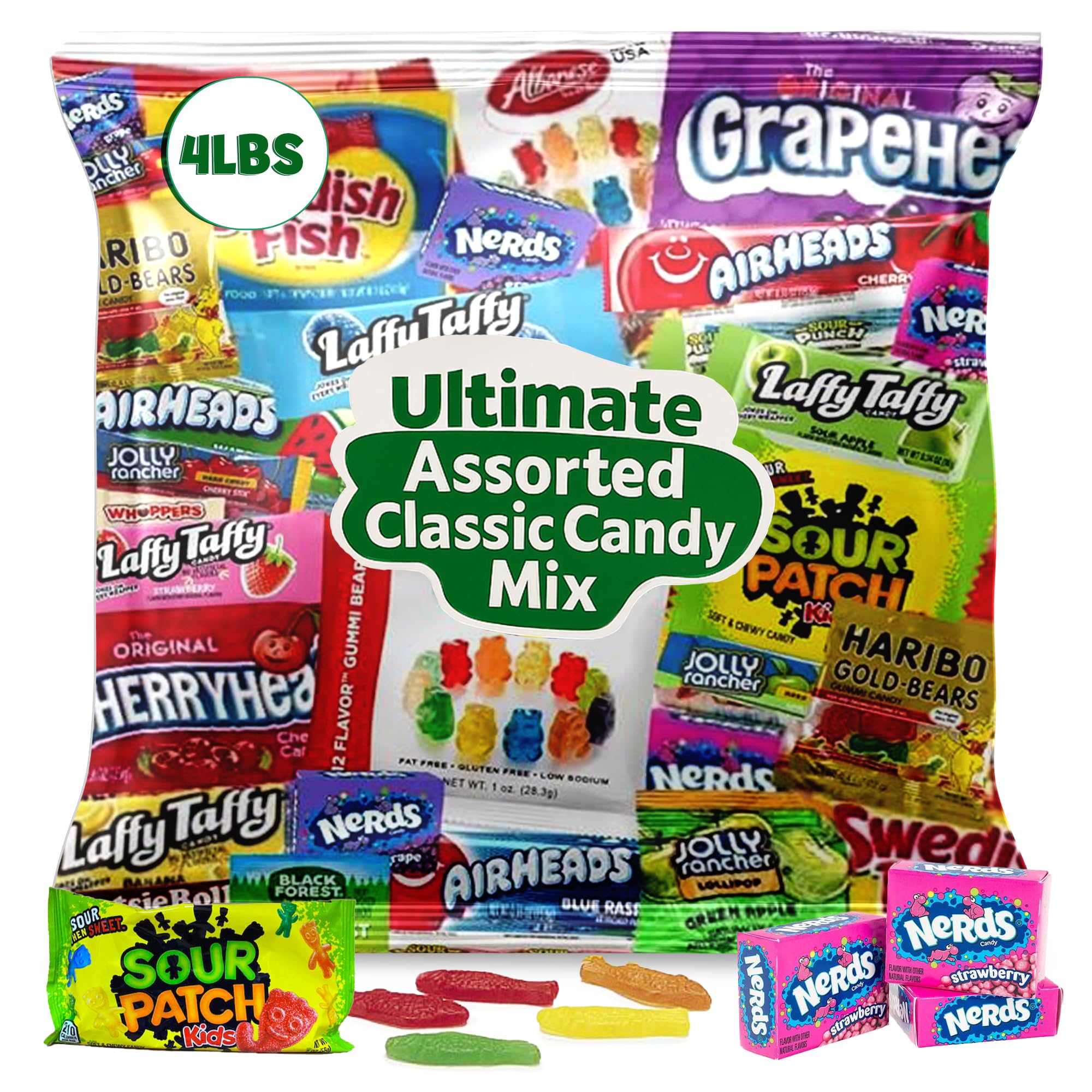 RiverFinn candy mix variety display, ideal for candy bowls and gatherings