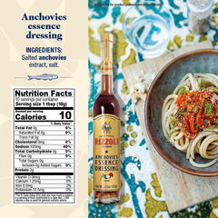 Rizzoli Colatura di Alici jar label for traditional Italian flavor.