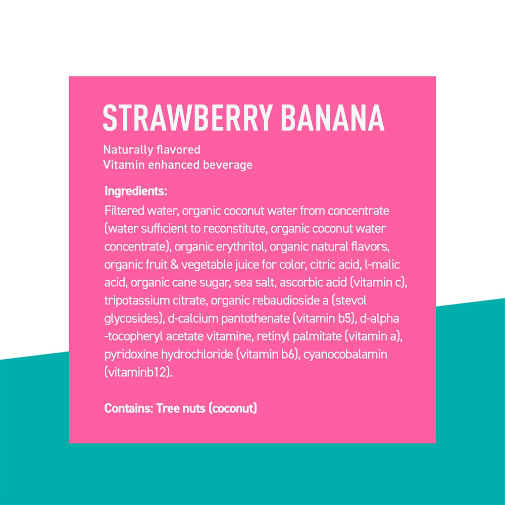 ROAR Complete Hydration strawberry-banana flavor close-up conveys refreshing taste