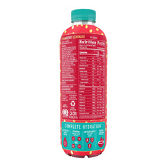 ROAR Complete Hydration Georgia Peach bottle, fruity notes for on-the-go hydration.