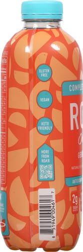 ROAR Georgia Peach Organic hydration coconut water detail emphasizing natural base