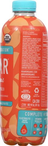 ROAR Georgia Peach Organic hydration keto-friendly icon closeup