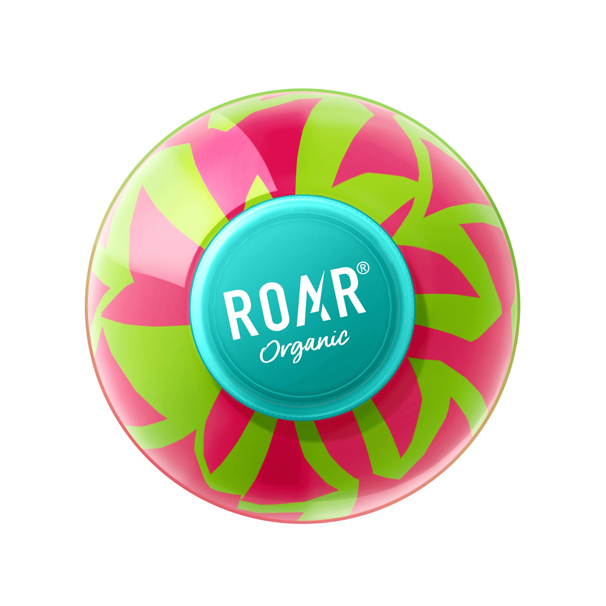 ROAR Organic Electrolyte Infusions cucumber watermelon recycling symbol on bottle