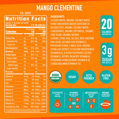 ROAR Organic Mango Clementine being poured for active hydration.