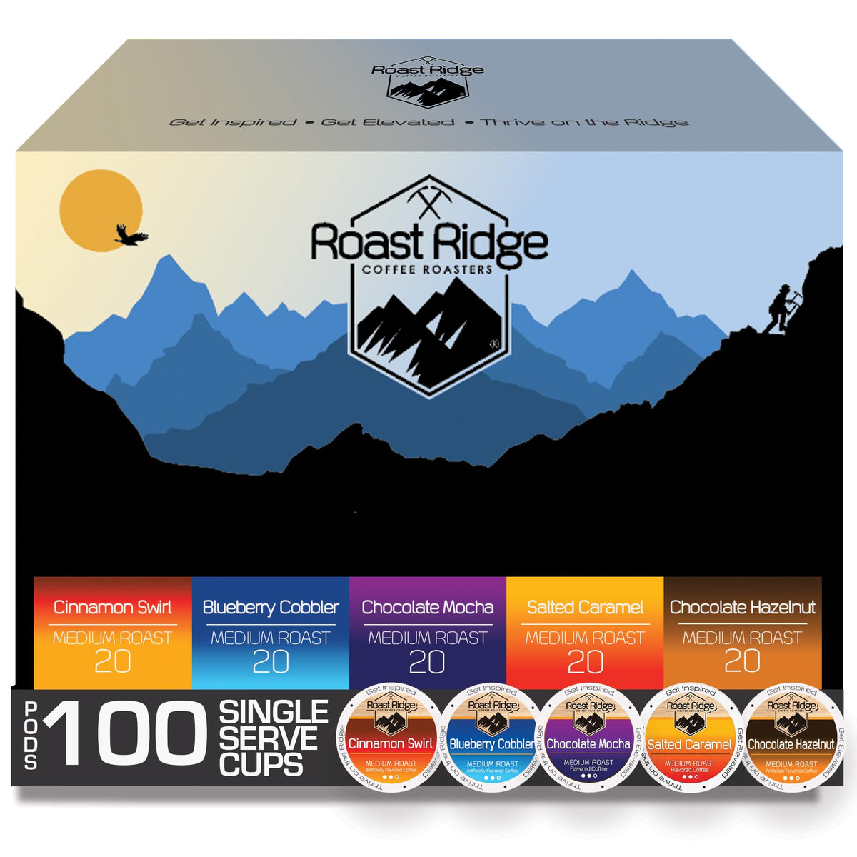 Roast Ridge Blueberry Cobbler pod for Keurig brewers with fruity aroma