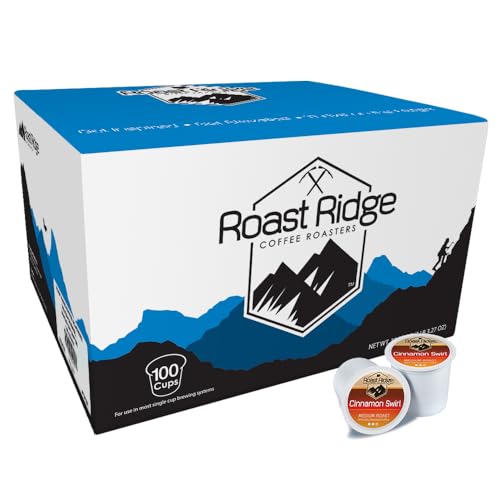 Roast Ridge mountain breeze mug—outdoor coffee moment.