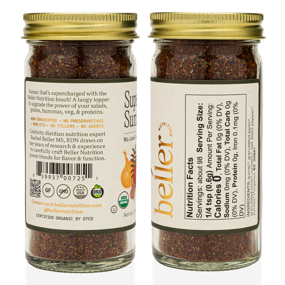 Roasted vegetables seasoned with Super Sumac for bright, zesty flavor.