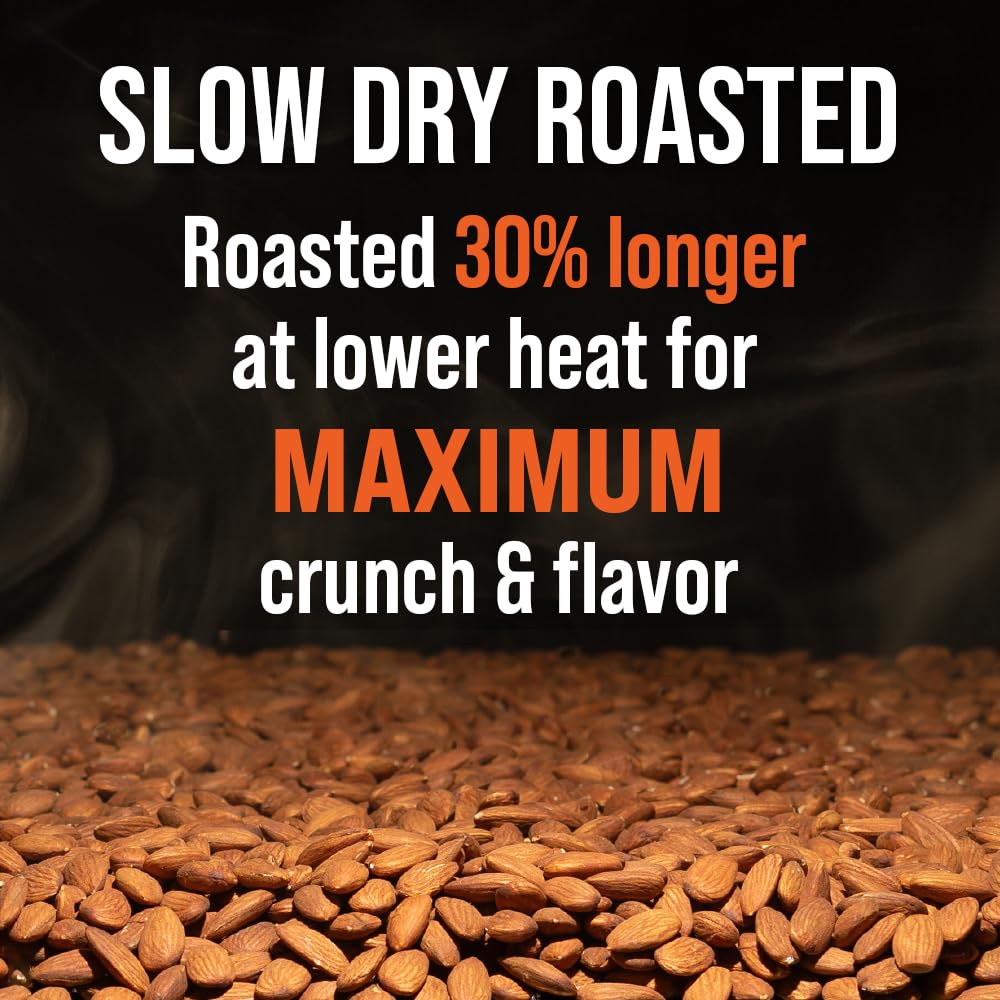 Roastery Coast almonds bulk 3 lb pack for family or office snacking.