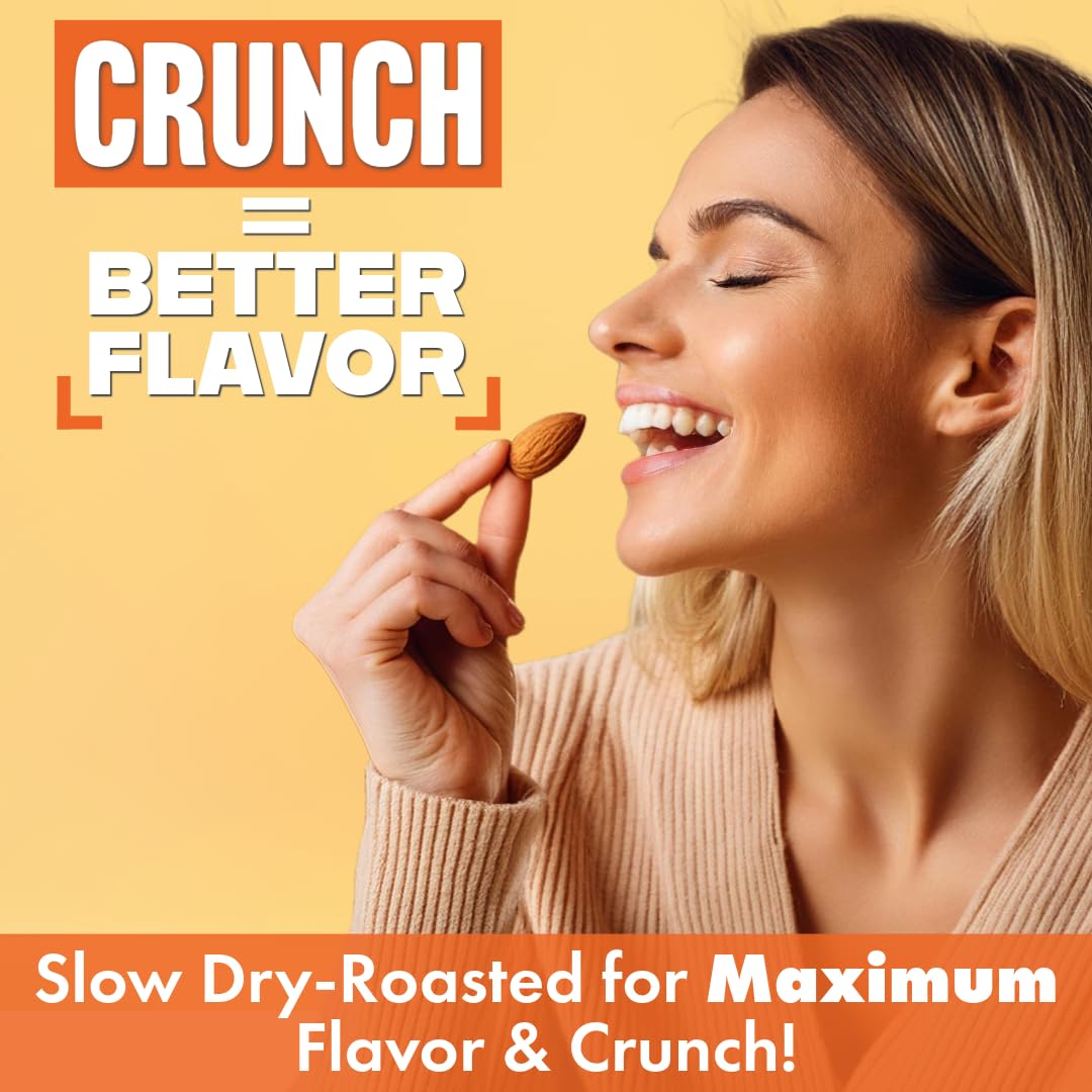 Roastery Coast almonds gluten-free and non-GMO for a clean snack option.