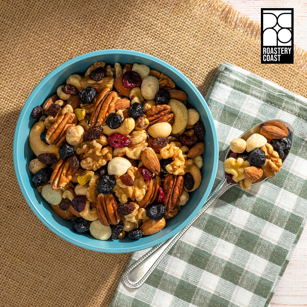 Roastery Coast Daily Nuts Bulk dried fruit blend with cranberries and blueberries