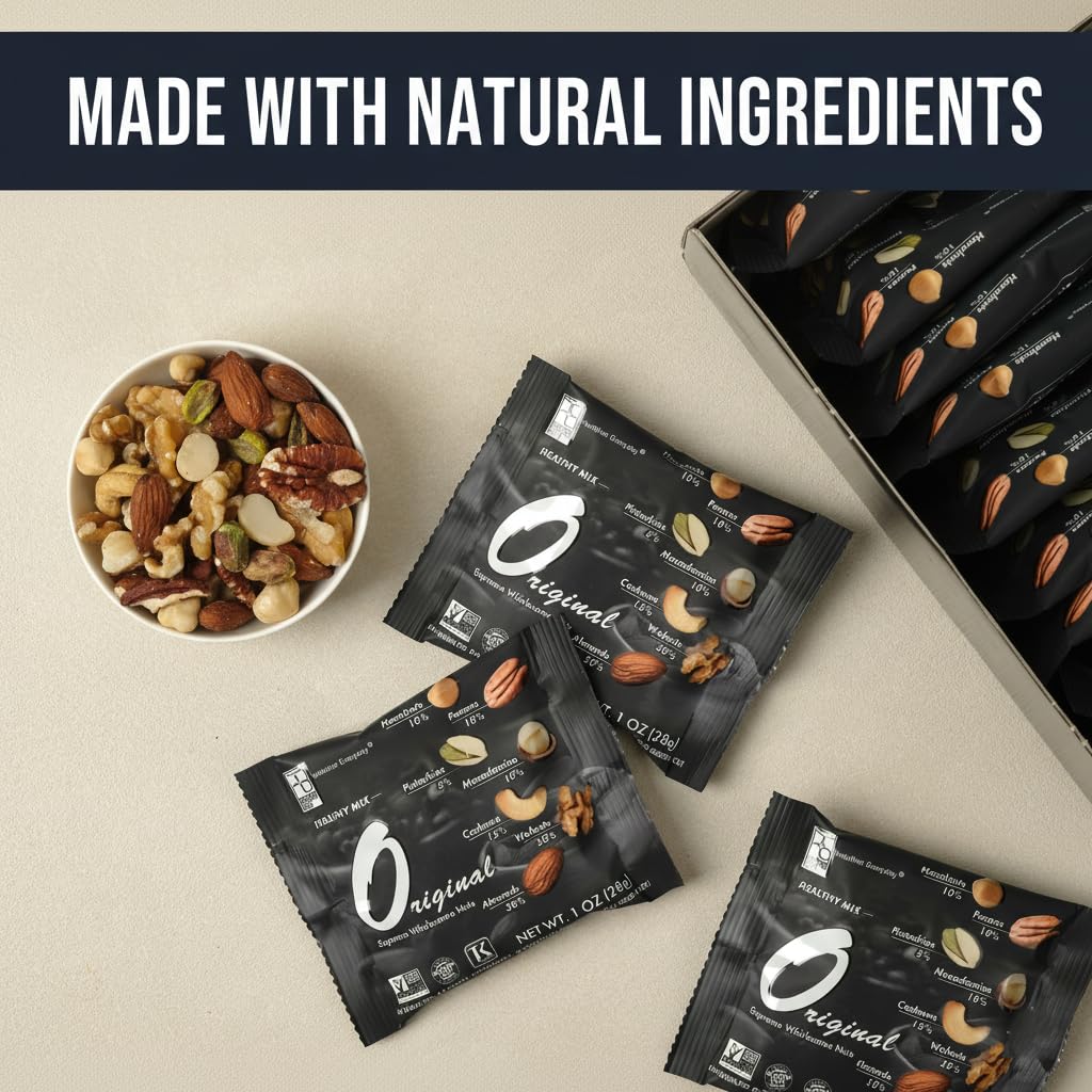 Roastery Coast Daily Nuts unsalted packs preserve freshness and flavor