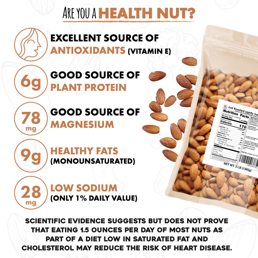 Roastery Coast dry-roasted almonds – extra crunch without oil.