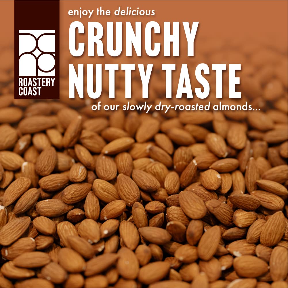 Roastery Coast non-GMO gluten-free almonds – trusted nutrition.