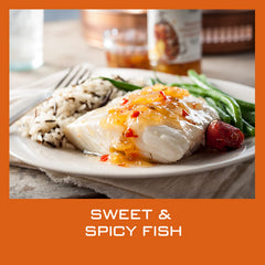 40oz glaze jar on table ready for family meals