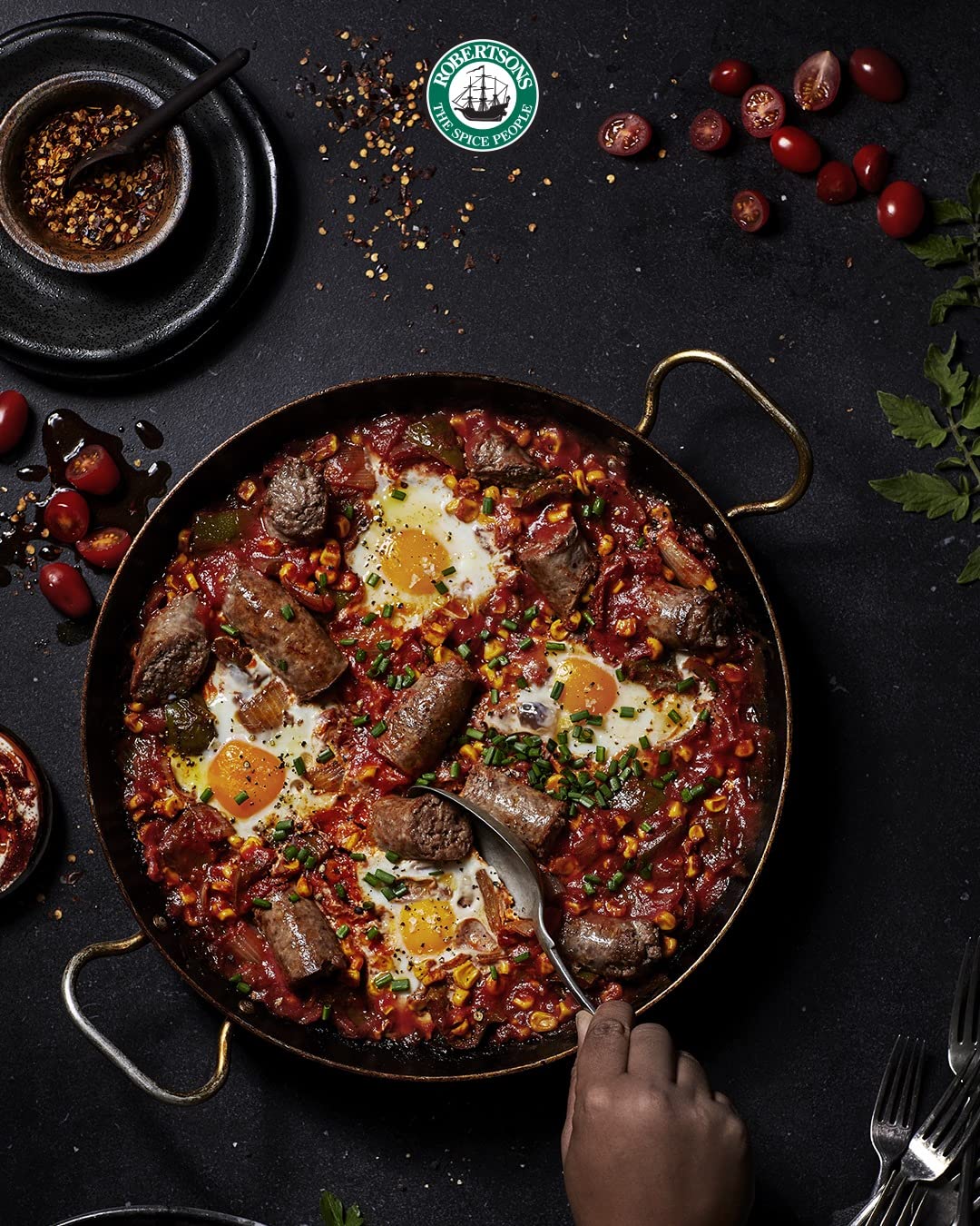 Robertsons Spice kebab seasoning enhances skewers with aromatic spice