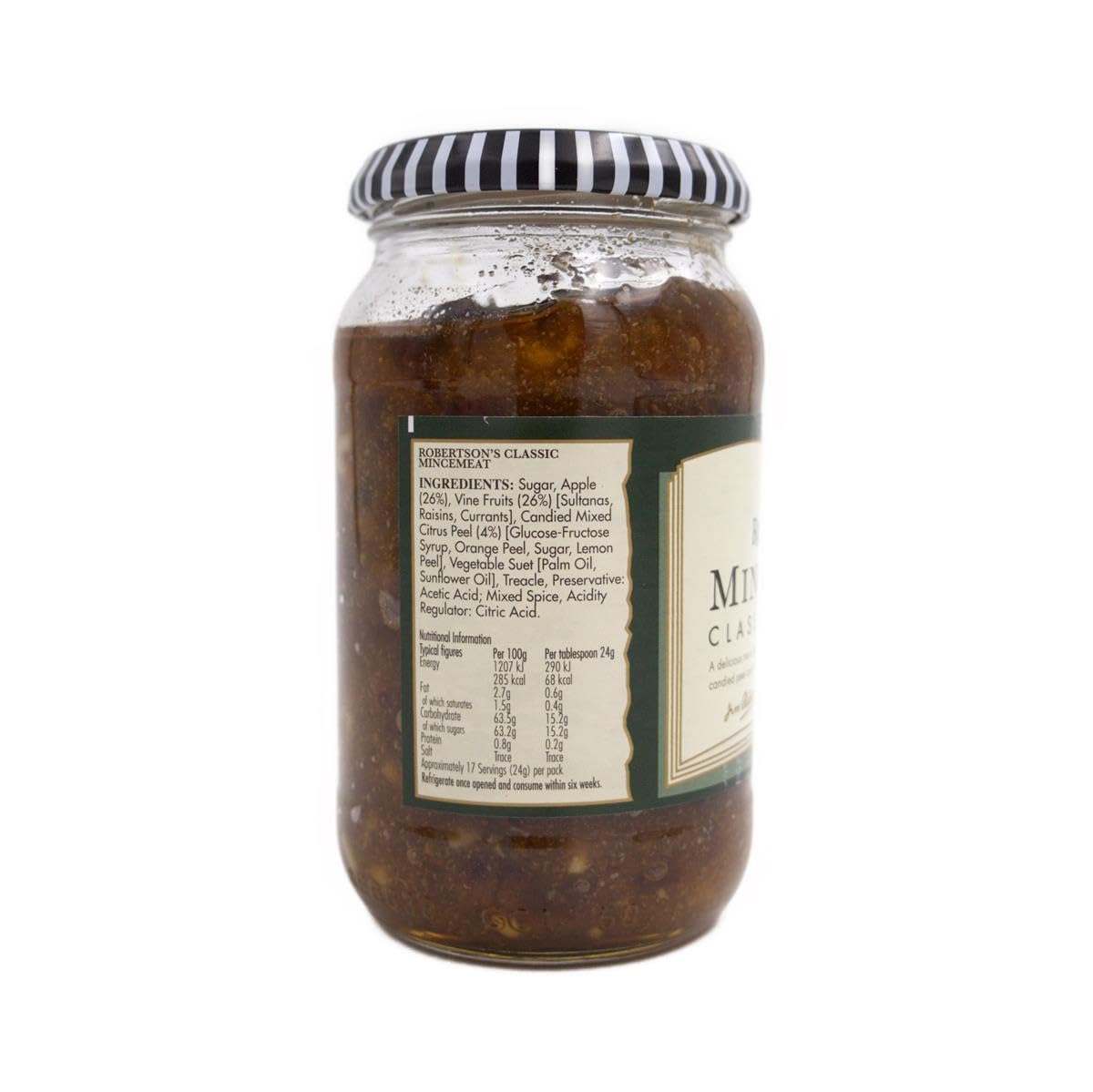 Robertson's mincemeat fruit-spice blend ready for tarts and pastries