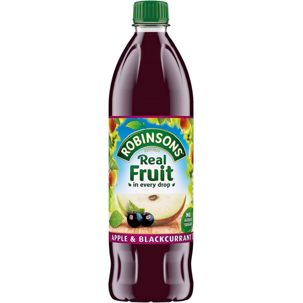 Robinsons Apple and Blackcurrant cold-refreshment a chilled option for hot days