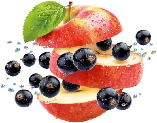 Robinsons Apple & Blackcurrant ingredients list with real fruit juices