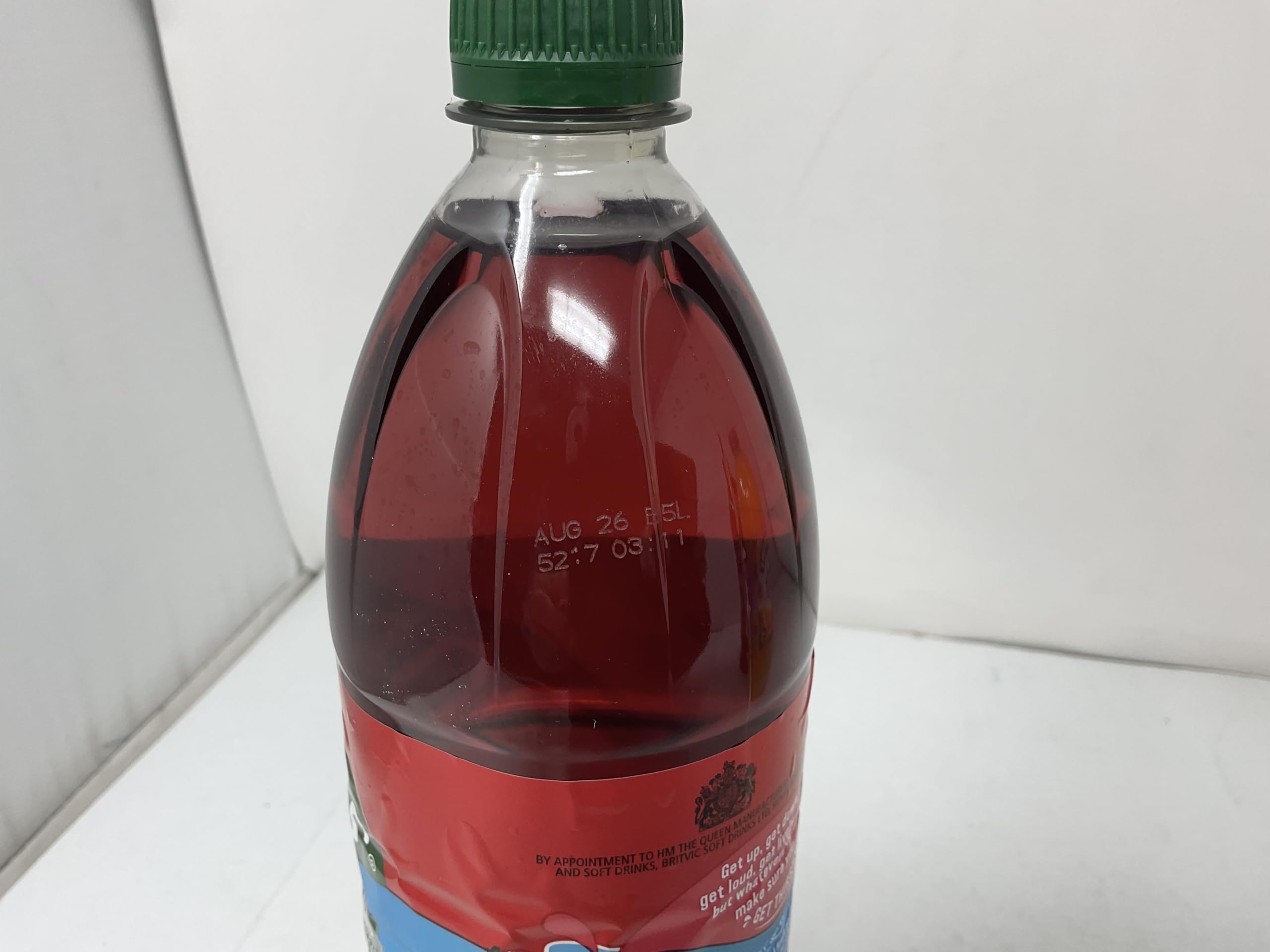Robinsons No Added Sugar Fruit Squash bottle in kid’s lunchbox scenario