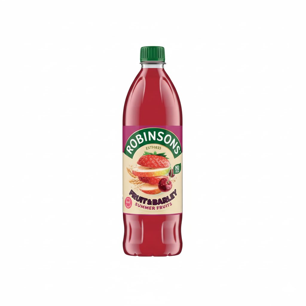Robinsons Summer Fruits 1L bottle for refreshing, sugar-free hydration