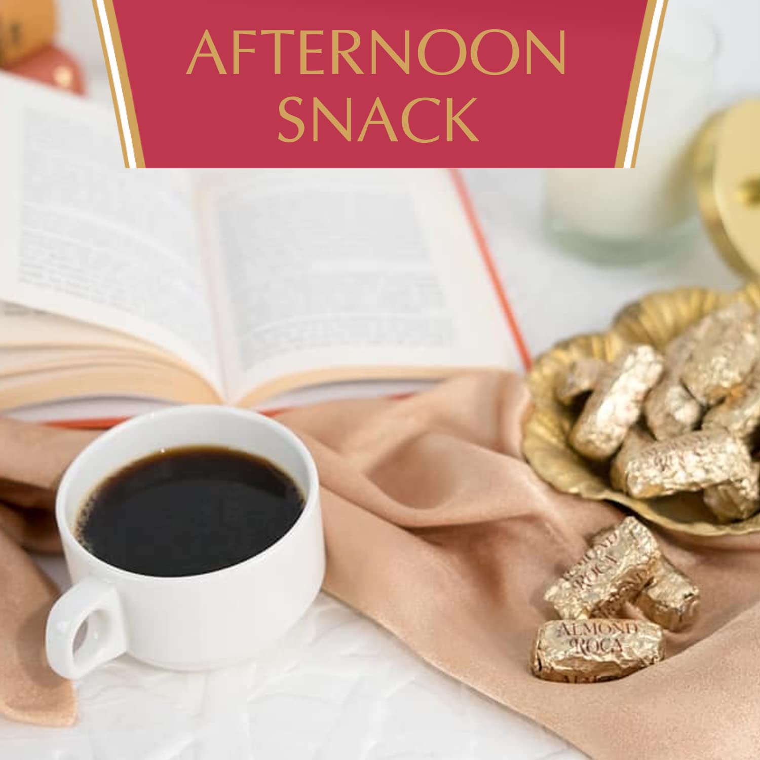 Roca Almond ROCA packaging shows gluten-free and kosher options
