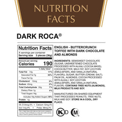 Roca individually wrapped pieces ideal for sharing