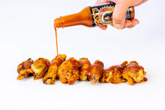 Rocky’s Bacon Hot Sauce on family breakfast table invites morning gatherings.