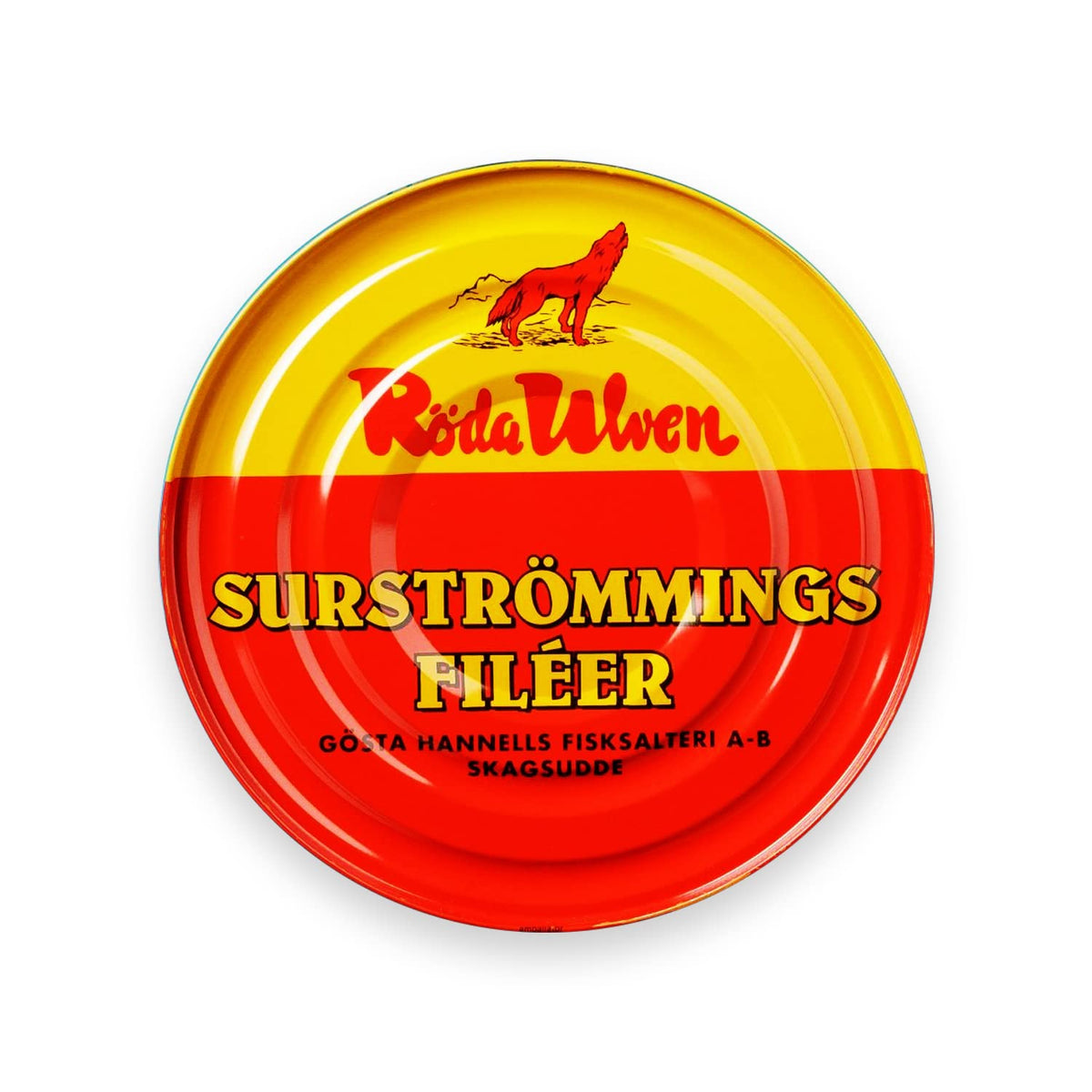Röda Ulven Surströmming 300g contents, bold Swedish herring for fearless tastings