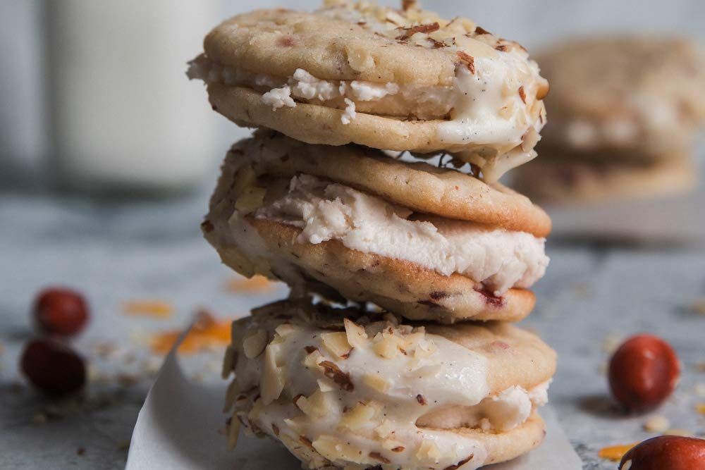 Baking-dough shot captures aroma enriching cookies and pastries.