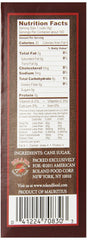 Six-pack Roland Demerara sugar cubes display for convenient use