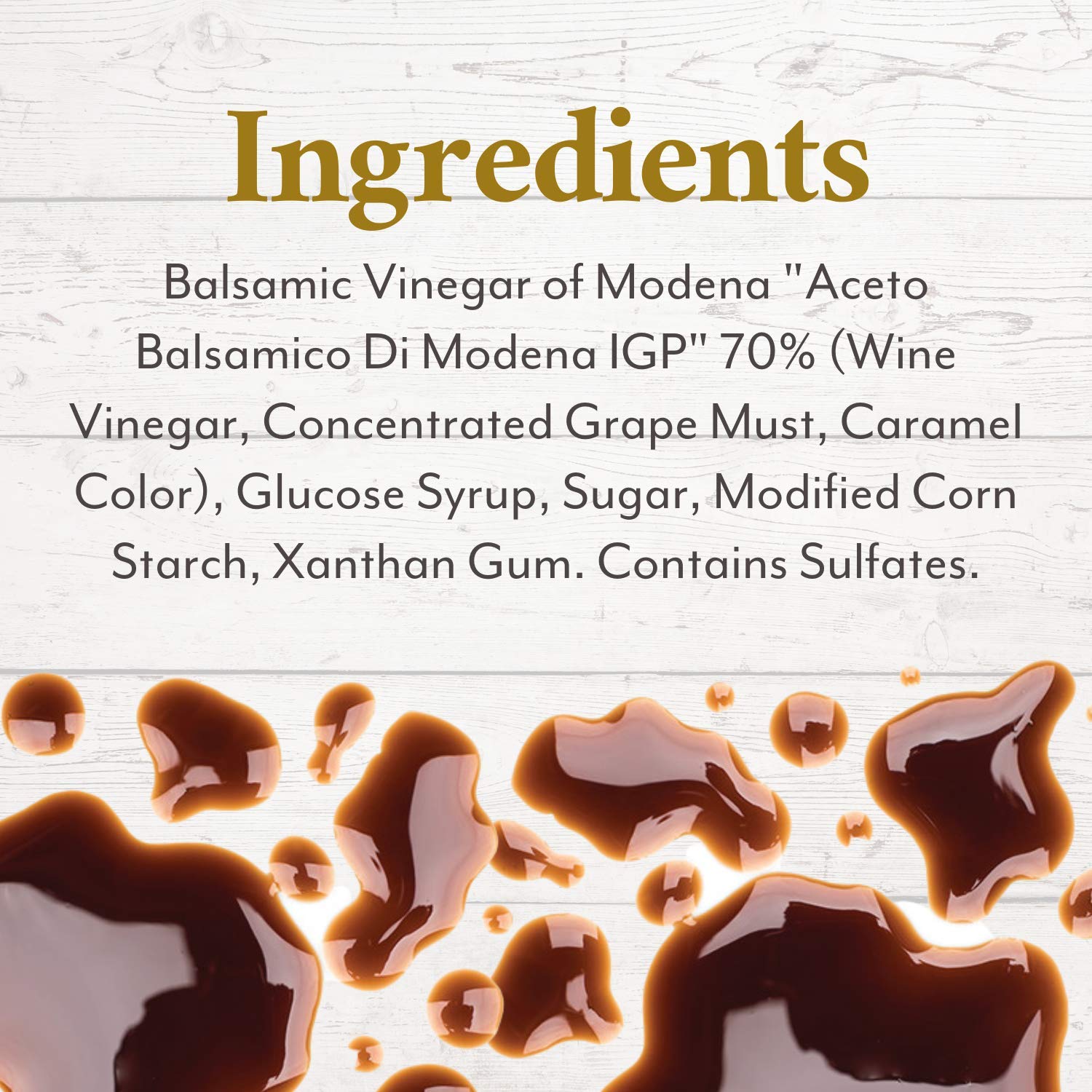 Roland Foods Balsamic Glaze on bruschetta adds glossy tang.