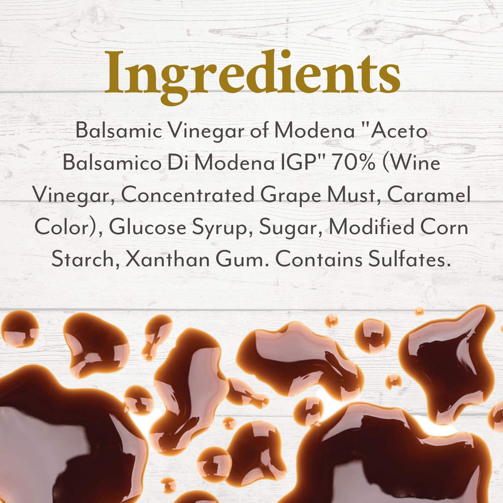 Roland Foods Balsamic Glaze on bruschetta adds glossy tang.