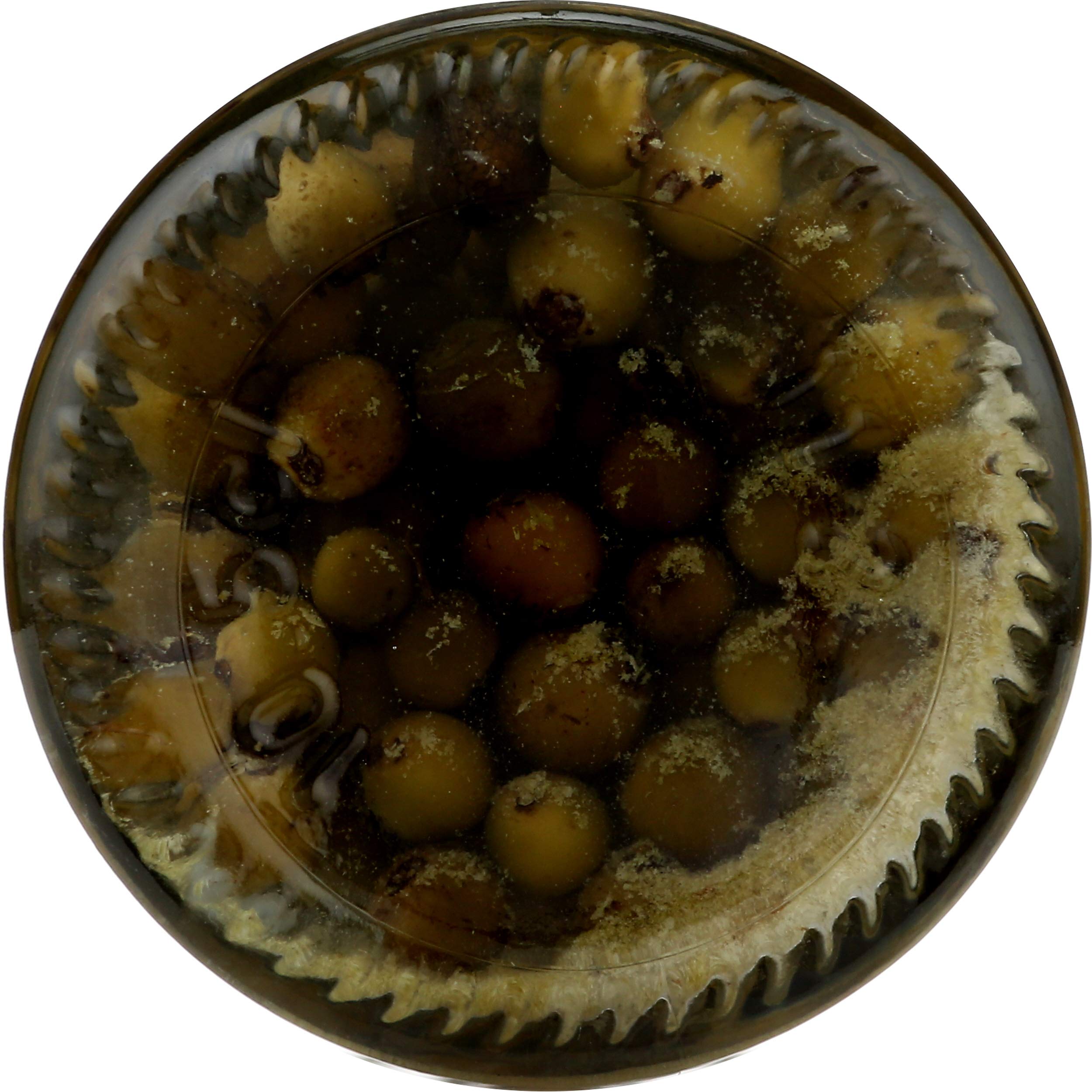 Roland Foods green peppercorns in vinegar jar, convenient ready-to-use format