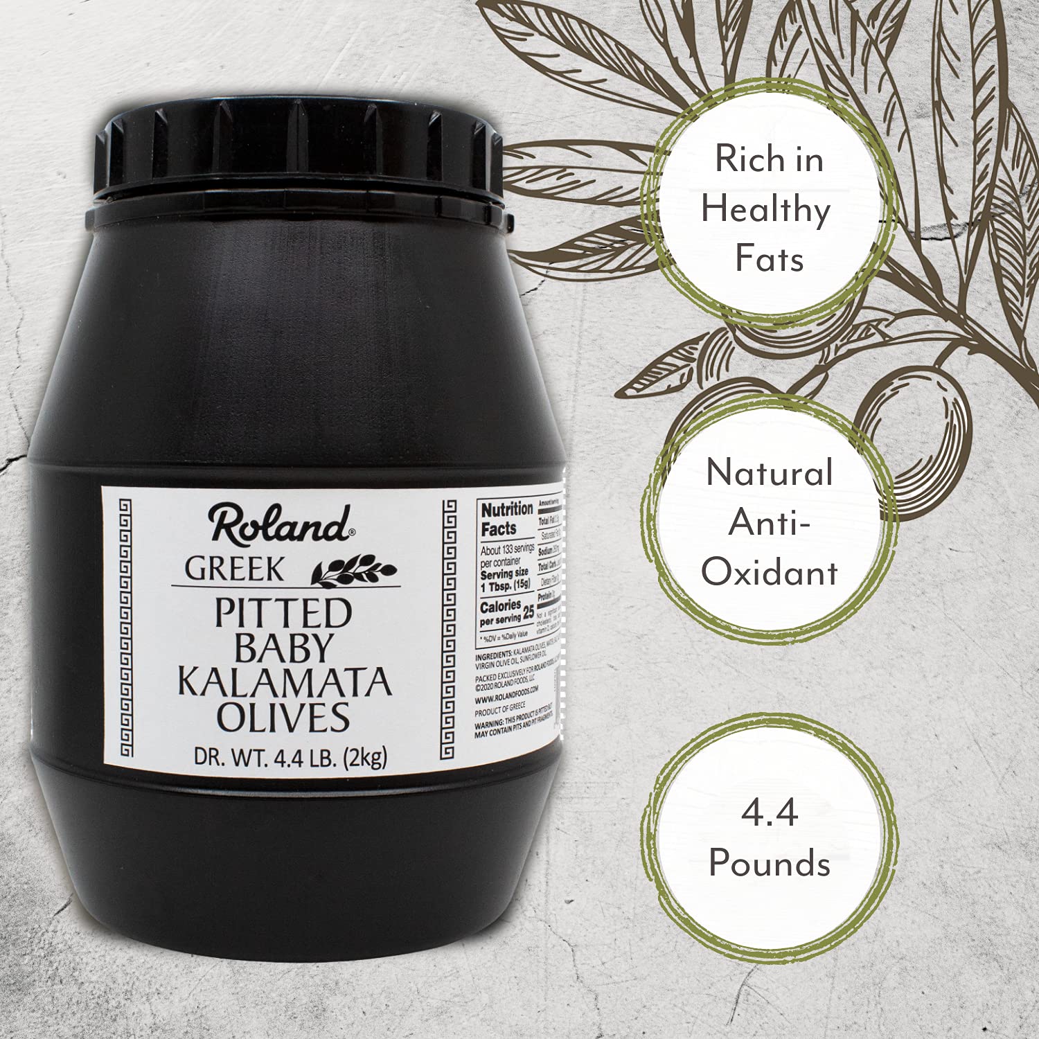 Kalamata olives on pizza or tapas for savory, salty notes.