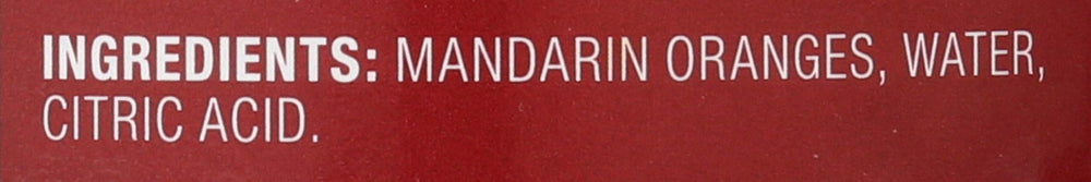 Roland Foods mandarin orange segments in water, dessert topping.
