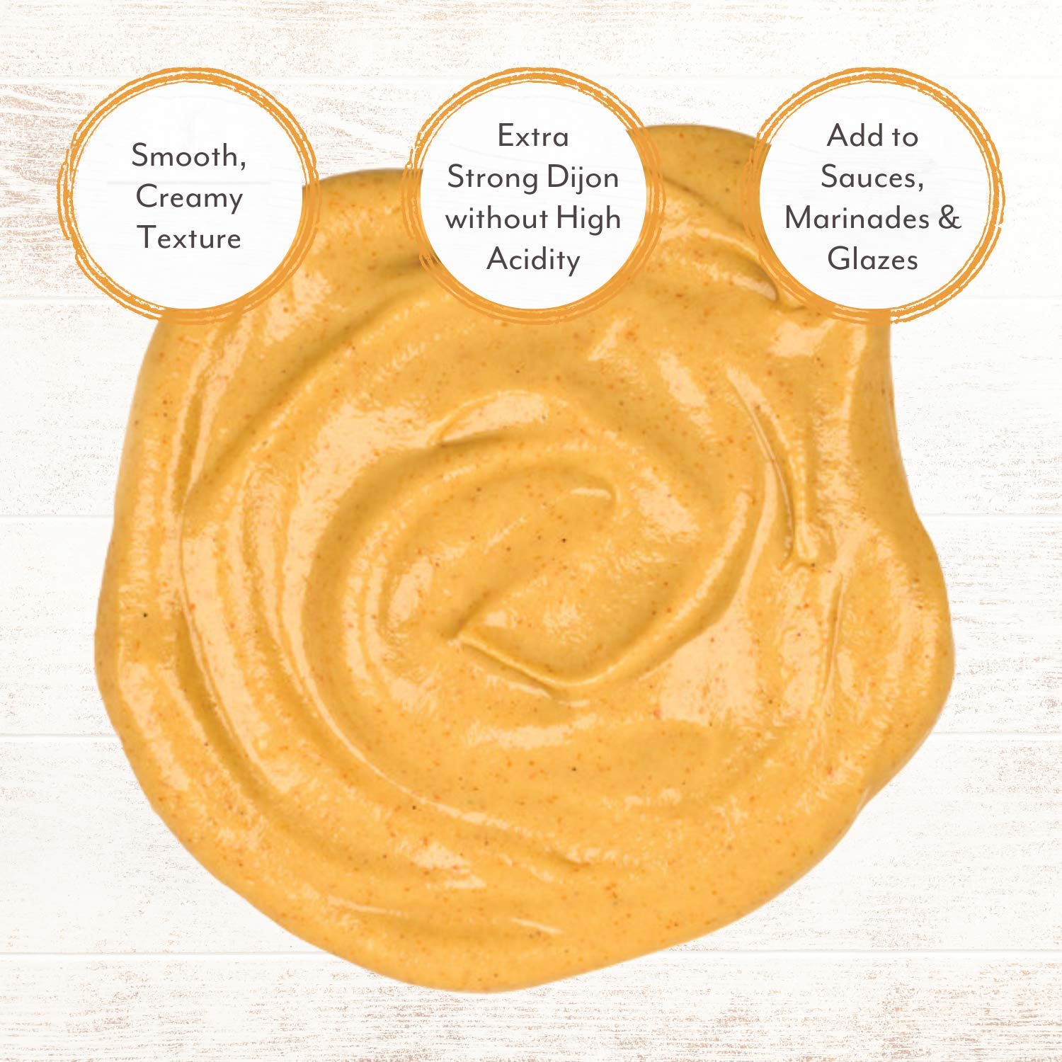 Roland Foods marinade-ready Dijon mustard used in a glaze for a flavorful finish.
