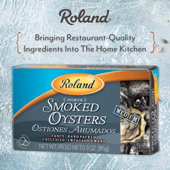 Roland Foods oysters in sunflower oil showcase versatile ingredients for stuffing