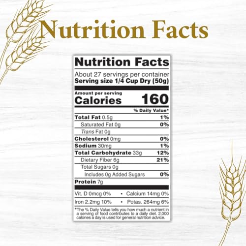 Roland Foods Pearled Farro close-up packaging highlighting simple ingredients