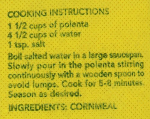 Roland Foods Polenta grain appears golden and versatile.