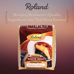Roland Foods White Miso Paste dissolving in hot water creates a flavorful base.