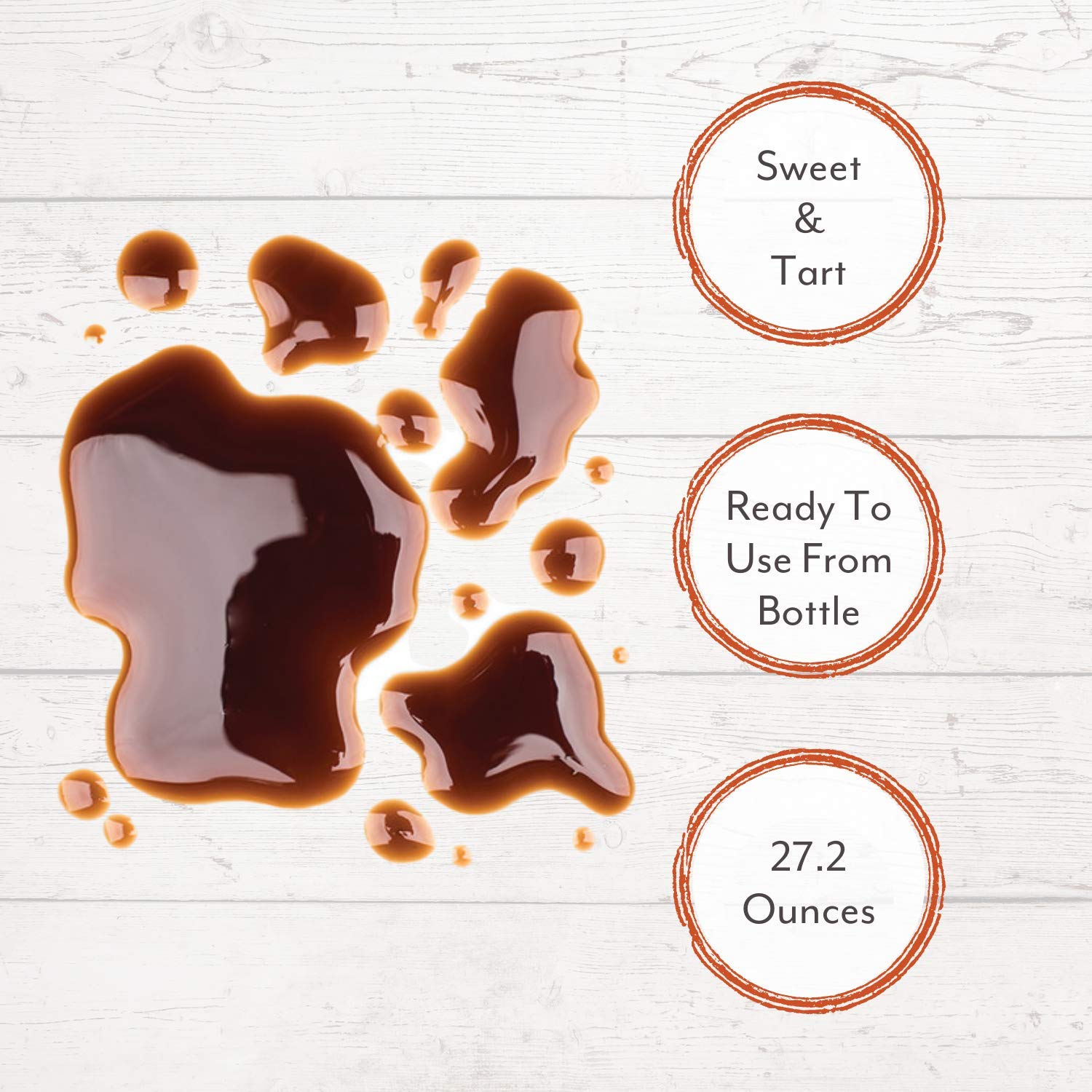 Roland Foods glaze on salads adds depth and a glossy finish.