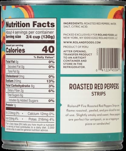 Roland Foods fire-roasted red pepper strips on a sandwich boost flavor.