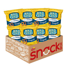 Rold Gold Tiny Twists 1 oz bags front view ideal for on-the-go snacking