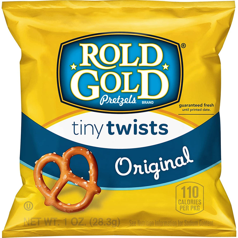 Rold Gold Tiny Twists close-up showcases crisp texture