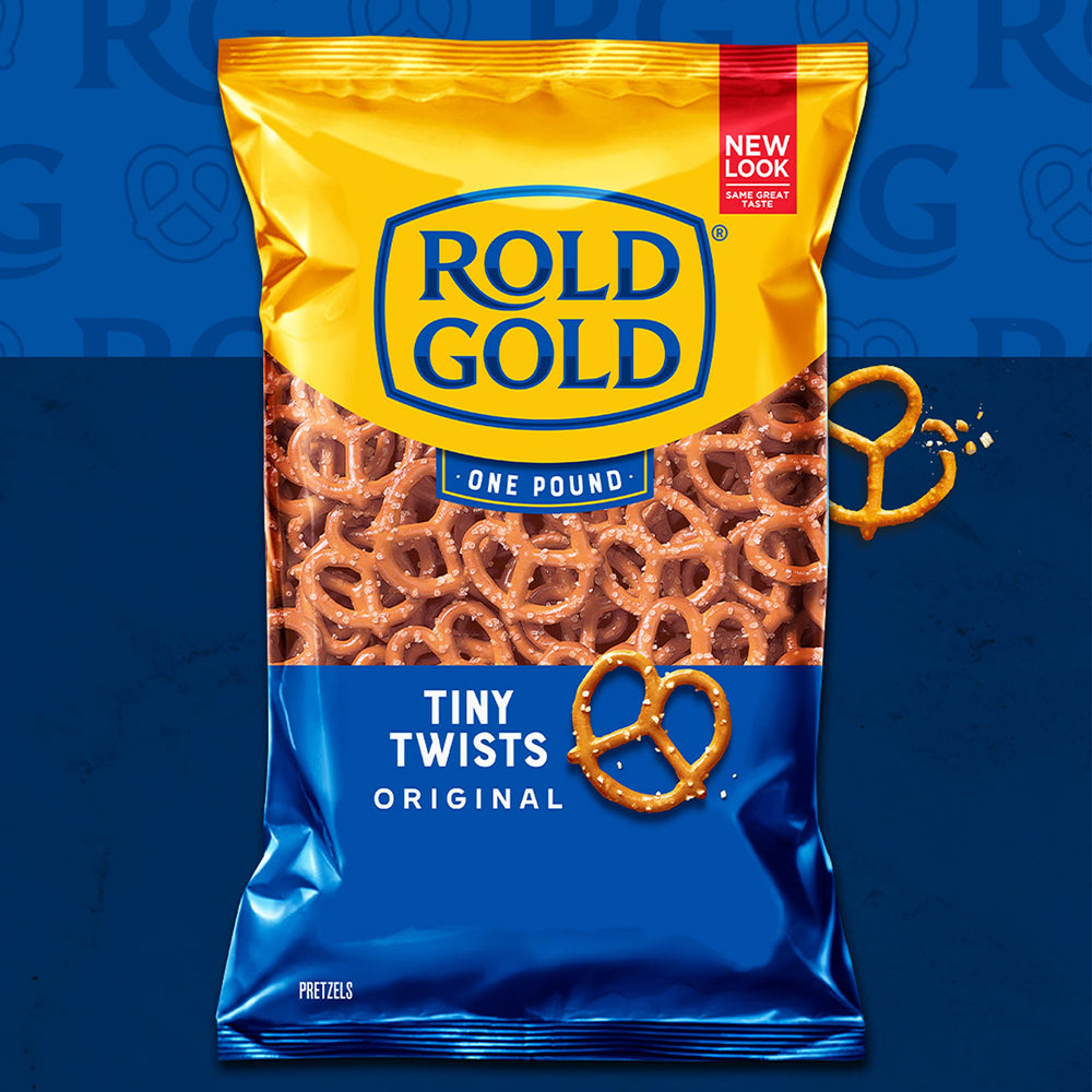 Rold Gold Tiny Twists serving idea in a lunchbox or party tray