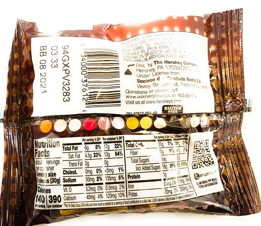 Rolo closeup: individually wrapped caramels for on-the-go enjoyment with milk chocolate