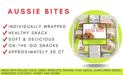 Ron Deymond Traditional Aussie Bites individually wrapped for freshness and convenience.